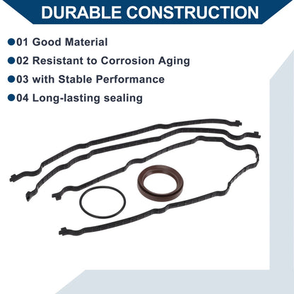 Engine Timing Cover Gasket Set for Ford Mustang (2011-2019)