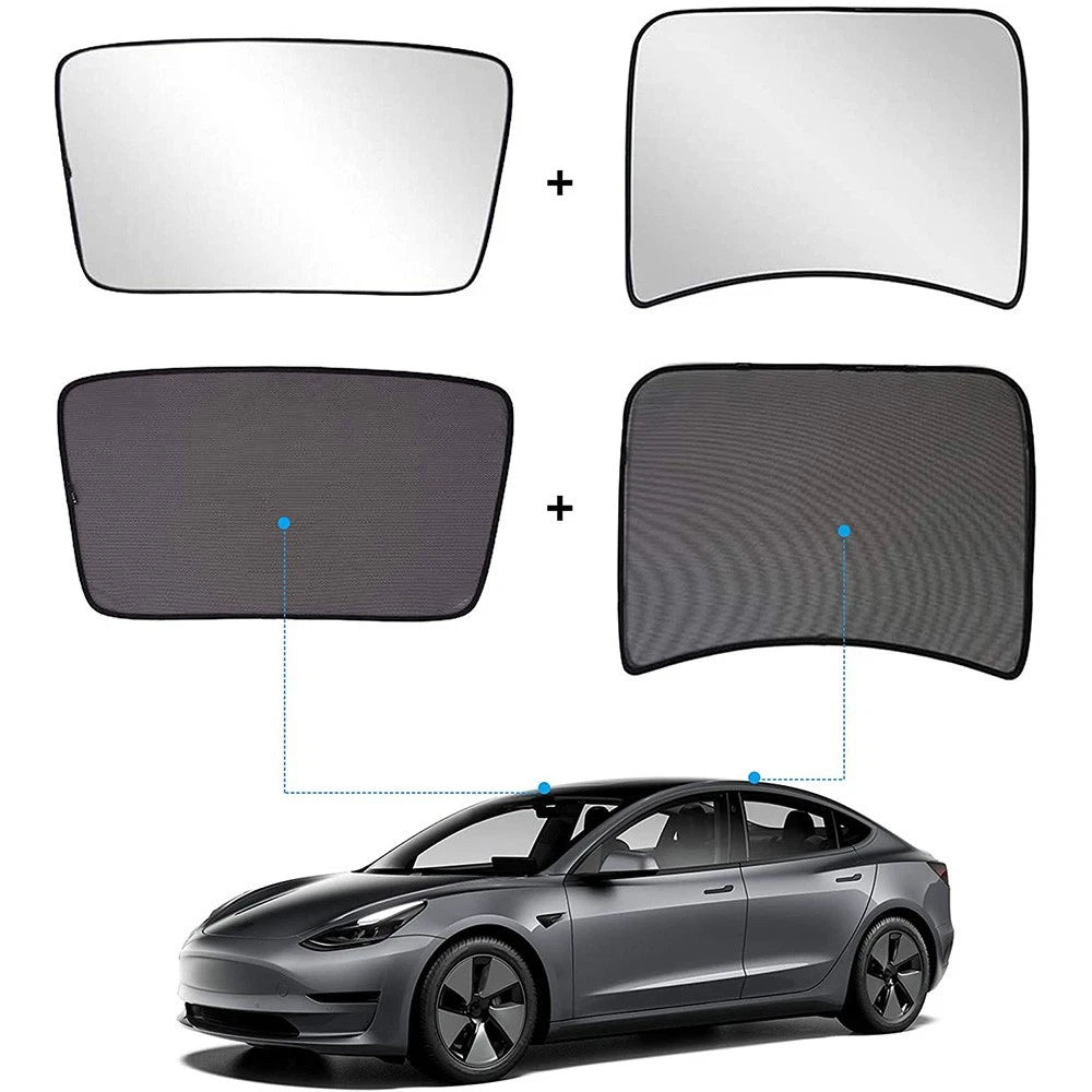 Sunshade Roof Window Skylights for Tesla Model 3 (2017-2023)