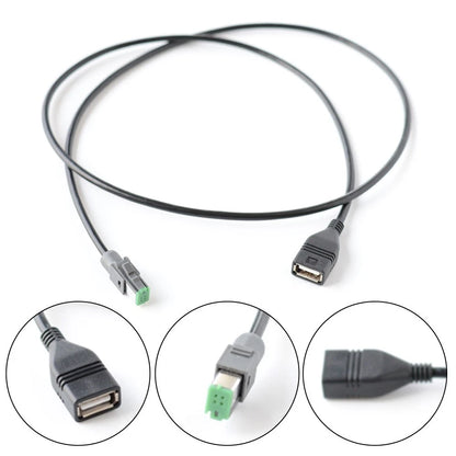 4 Pin USB Connector Cable for Mazda and Mitsubishi