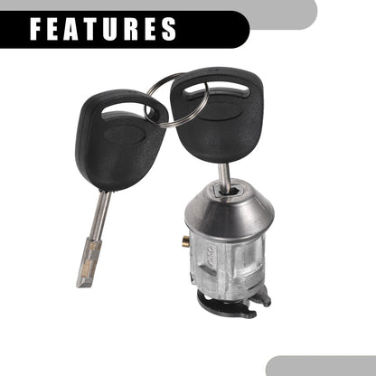 Ignition Lock Cylinder with Keys for Ford Transit Connect (2002-2013)