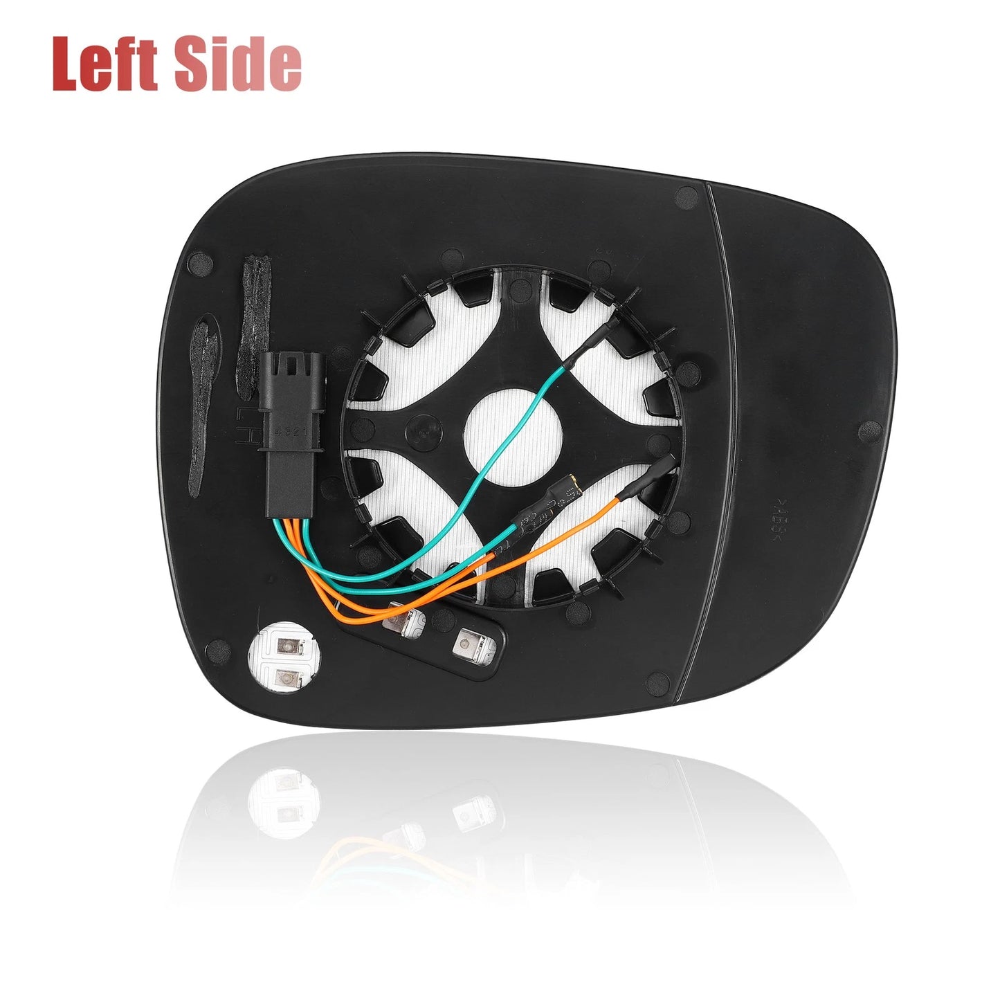 Heated Left Side Rearview Mirror Glass for BMW X3 (2004-2010)