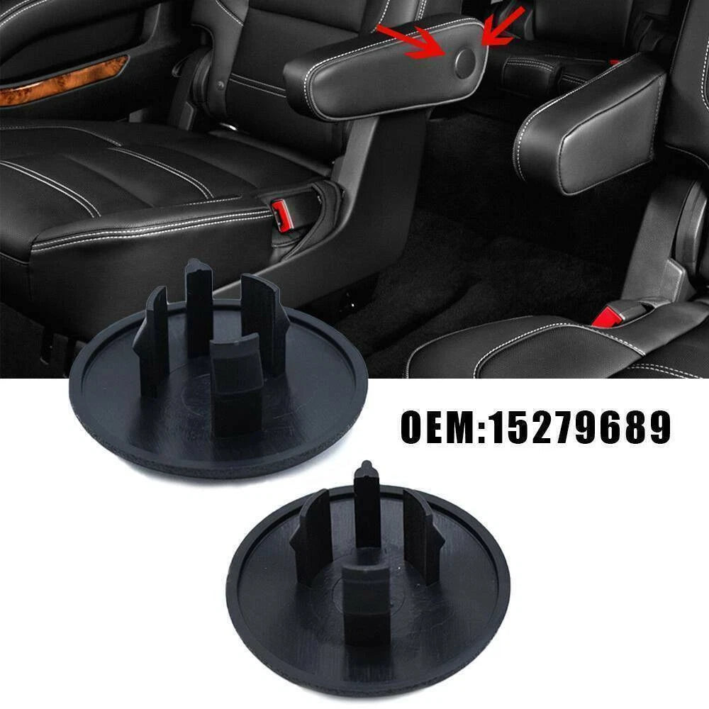 2 x Rear Seat Armrest Cover for 2007-2018 Chevy Tahoe, Yukon, Cadillac Suburban