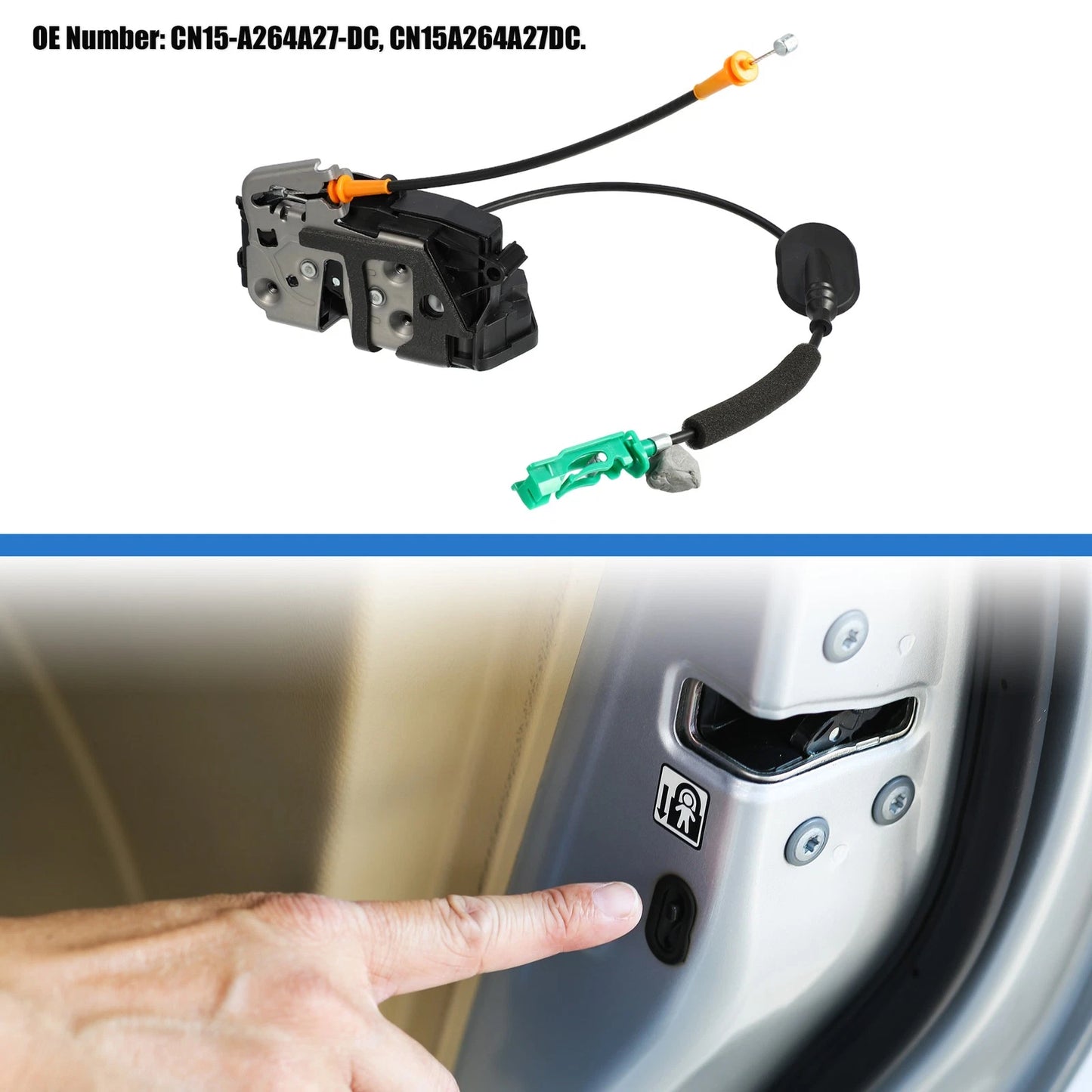 Rear Left Center Door Lock Actuator for Ford Ecosport (2013-2020)