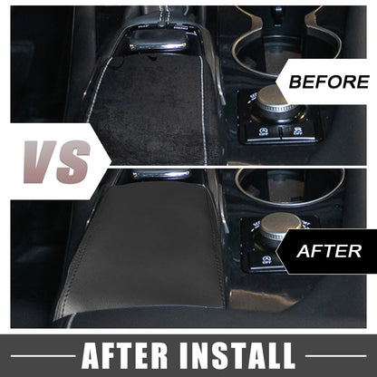 Center Console Pad Cover for Lexus RX350 (2015-2022) Black