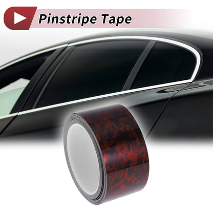 Pinstripe Tape 50mmx8.5m Red for Car, Motorcycle & Boat