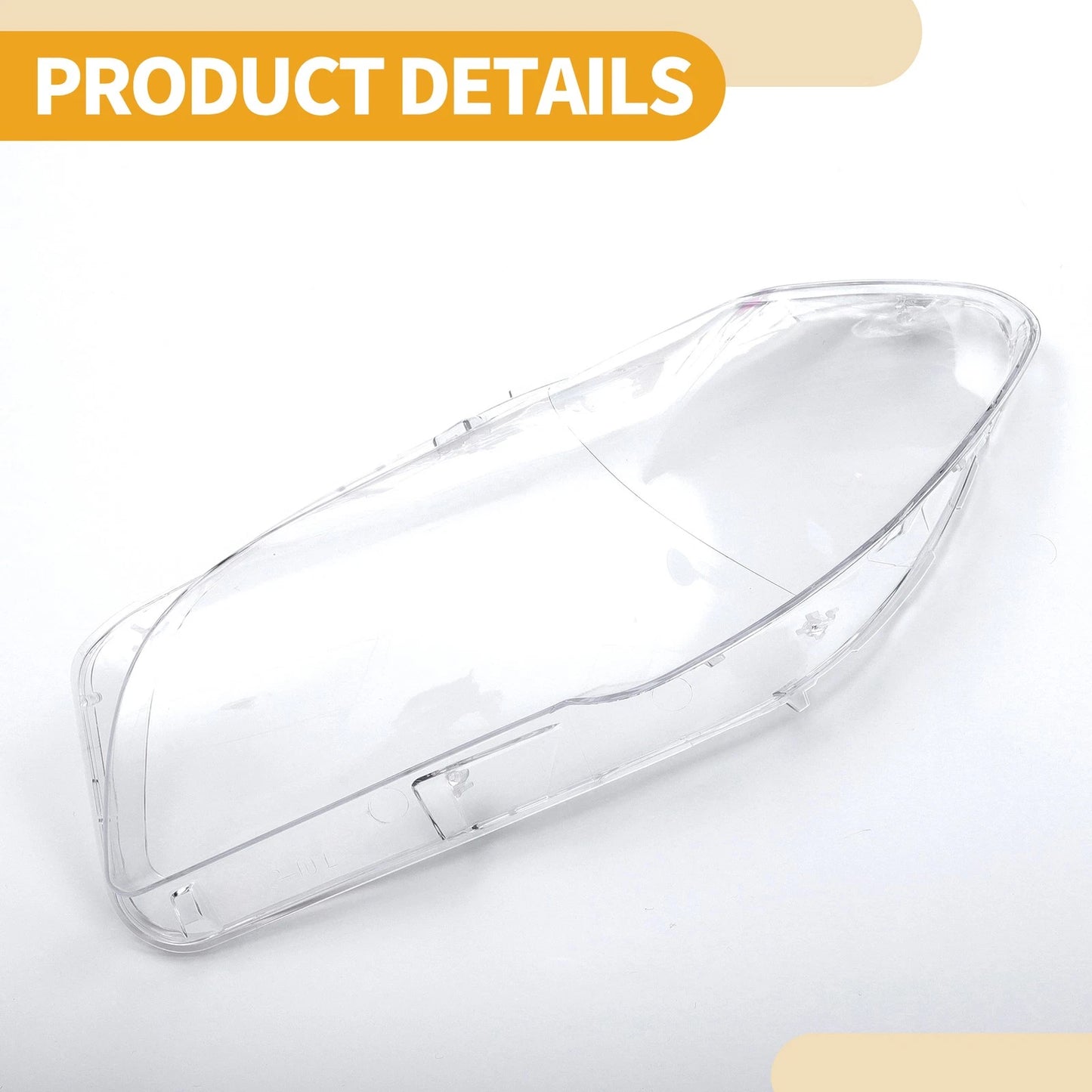 1 x Car Front Left Headlight Lens Cover for BMW 528i (2011-2011)
