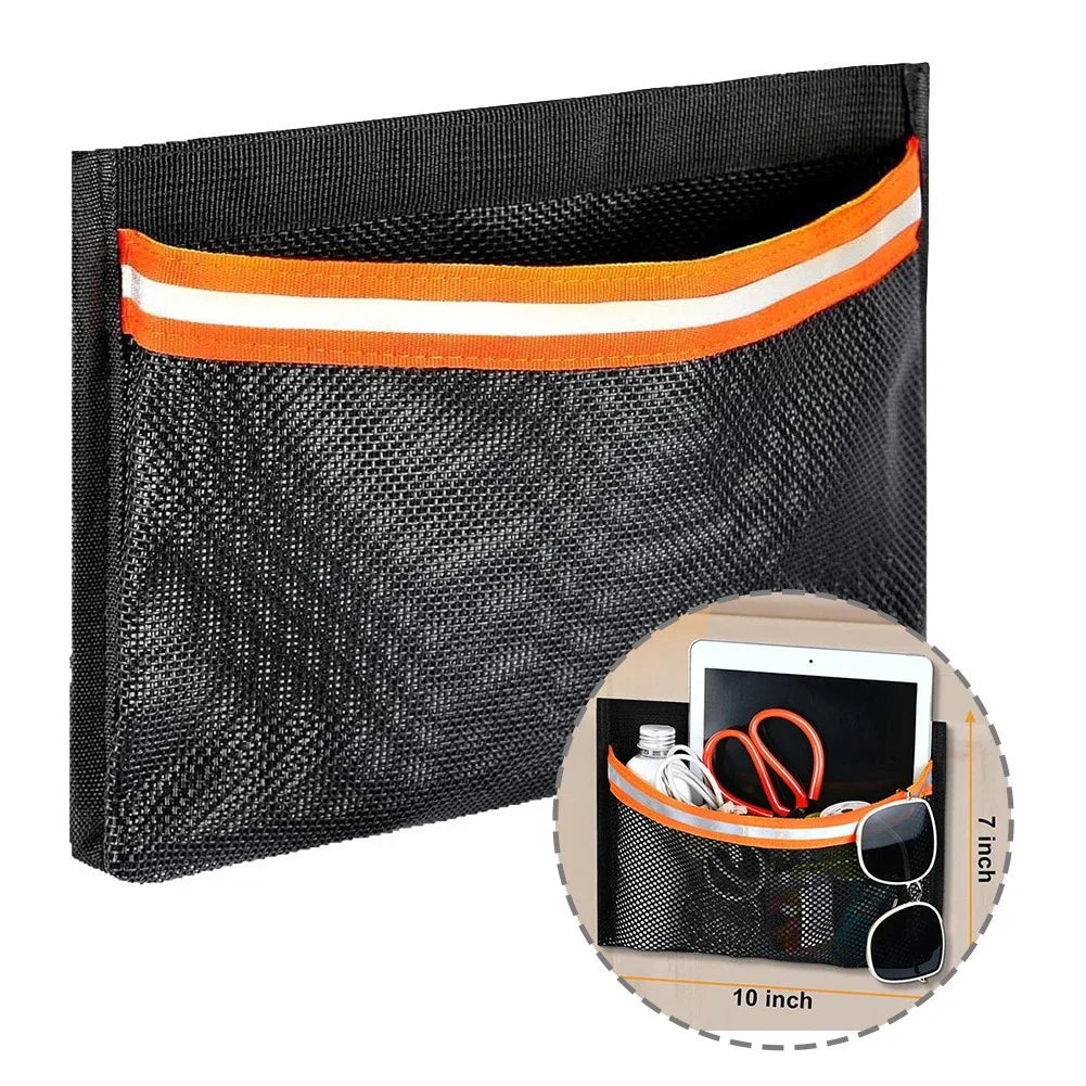 PVC Boat Caddy Organizer Storage Bag for Gloves Tools Tackle Gear 10x7 Inch