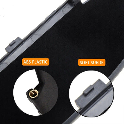 Sun Visor Mirror Cover Black for Porsche 911, Boxster, Cayman (1997-2012)