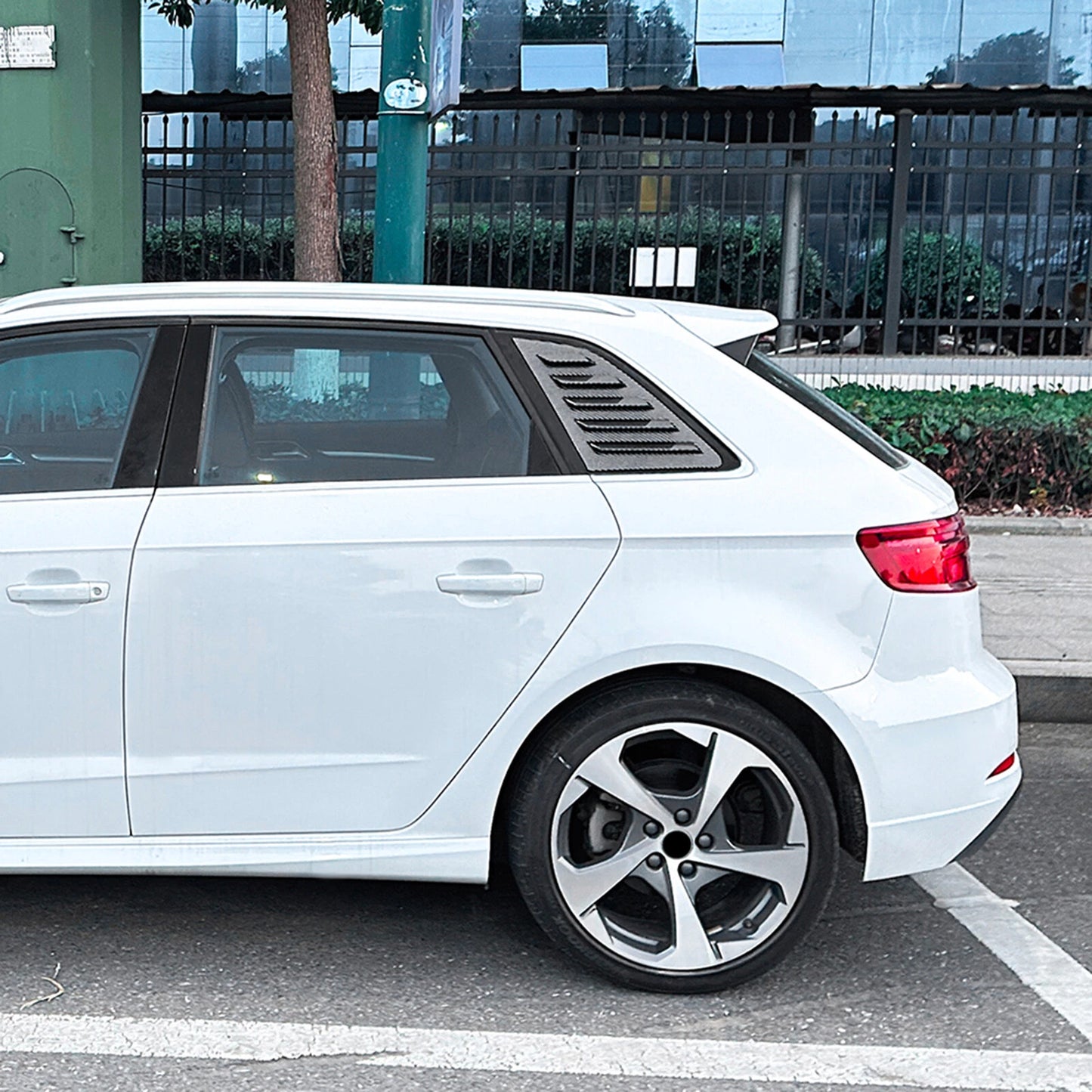 Rear Side Window Louver Trim for Audi A3 S3 8V Hatchback (2014-2020)