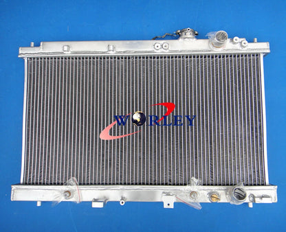 Aluminum Radiator & Hose for Honda Integra Acura DC2 B18 GSR RS LS (1994-2001)