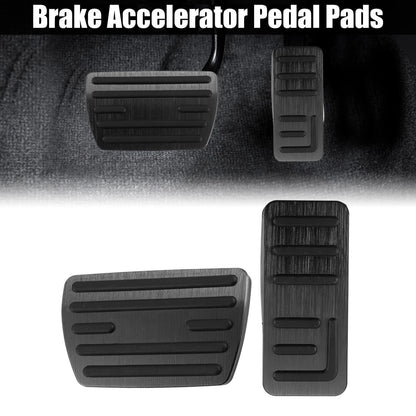 2 x Non-Slip Metal Foot Pedal Covers for Honda HR-V Vezel RV3 (2014-2021)