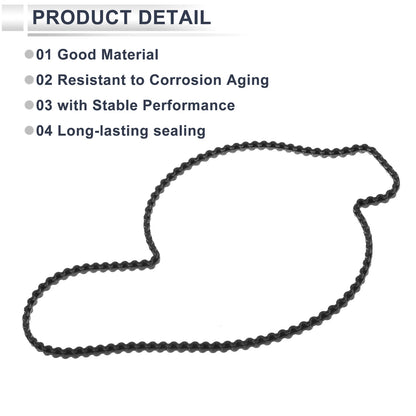 Water Pump Gasket for Porsche Cayenne 2019-2024 Rubber 1 x Engine Component