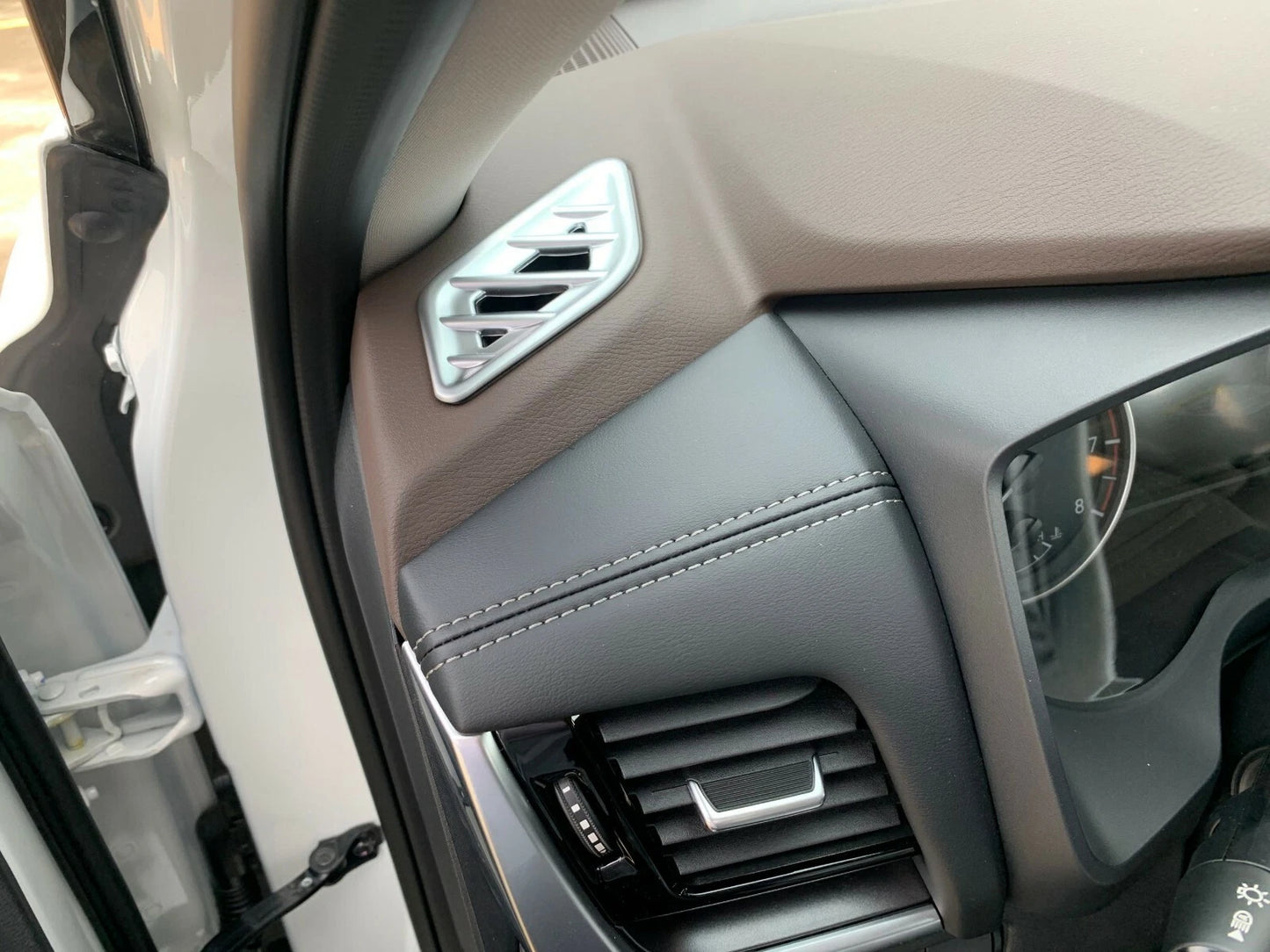 Interior Matte Air Outlet Vent Upper Cover Trim for Nissan Rogue (2021-2023) 2 x
