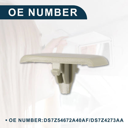 Makeup Mirror Cover Sun Visor Cap Clip for Ford Edge (2015-2023)