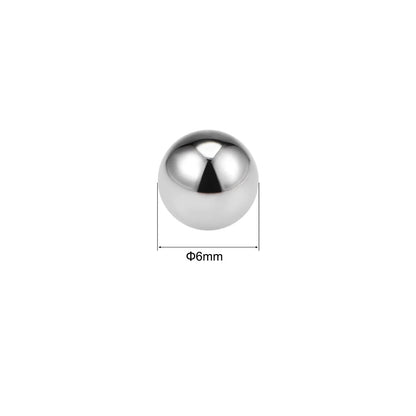 Precision Balls / 6mm 50pcs / Solid Chrome Steel for Bearing Keychain Wheel