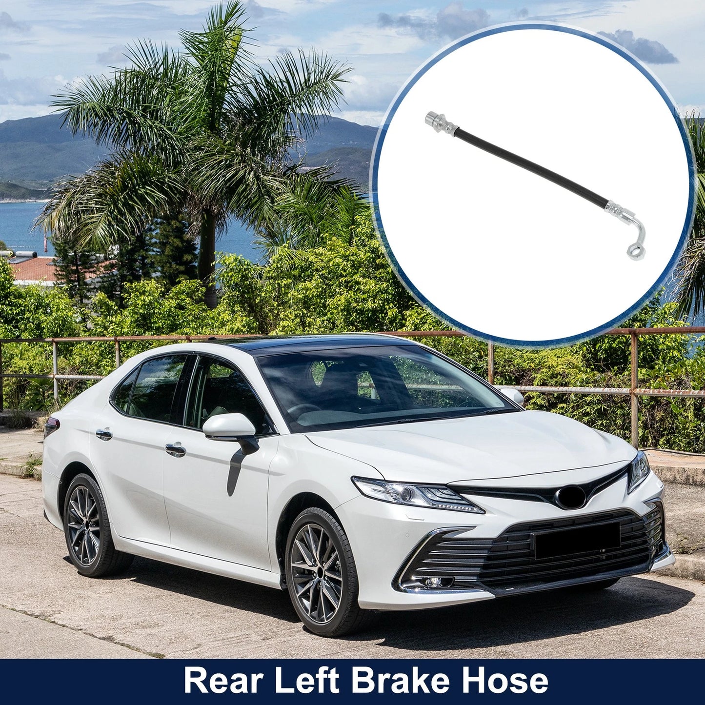 Rear Left Brake Hose for Toyota Camry (2007–2011)