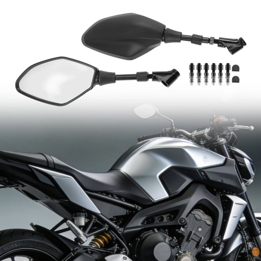 Rear View Mirrors Diamond Side Mount for Yamaha MT-01 (2005–2013)