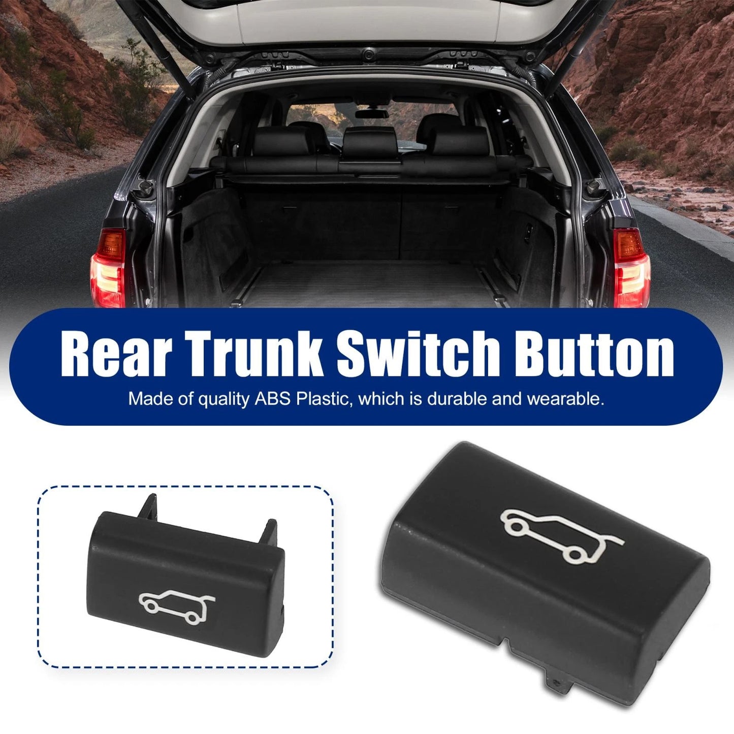 Tailgate Switch Button Cover for BMW X5/X6 (2007-2013, 2008-2014)