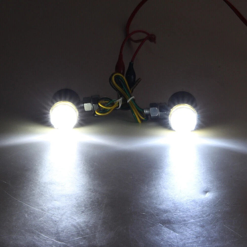 Custom Black Brake Running Turn Signal Tail Lights for Cruiser Motorcycle