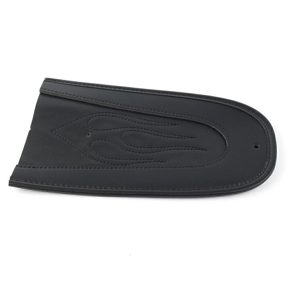 Rear Seat Leather Flame Fender Bib for Harley Sportster XL883 XL1200 (2004-2015)
