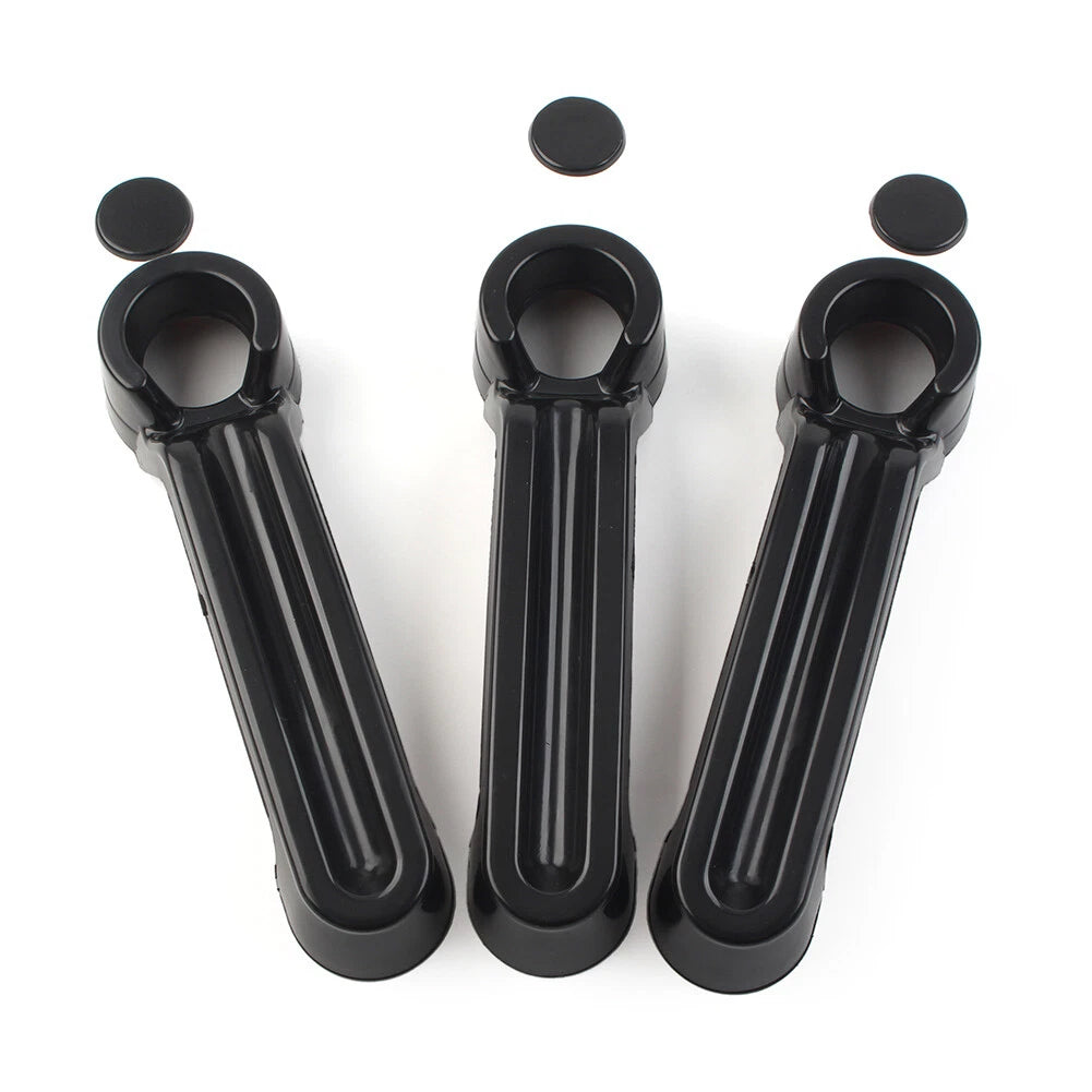 6 x Exterior Door Handle Tailgate Cover Trim for Jeep Wrangler JK (07-17)