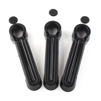 6 x Exterior Door Handle Tailgate Cover Trim for Jeep Wrangler JK (07-17)