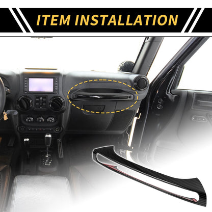 Glove Box Handle Switch Cover Trim for Jeep Wrangler JK 2 Door (2007-2018)
