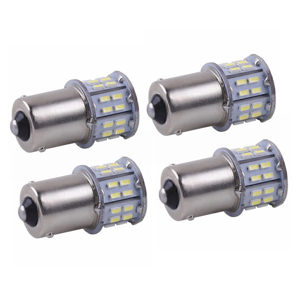 4 x 50SMD LED Tail Turn Signal Light Bulbs for BA15S 1156