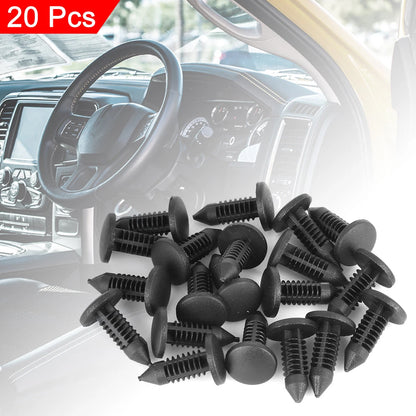20 x Plastic Bolt Rivets Trim Panel Retainer Clips for Toyota