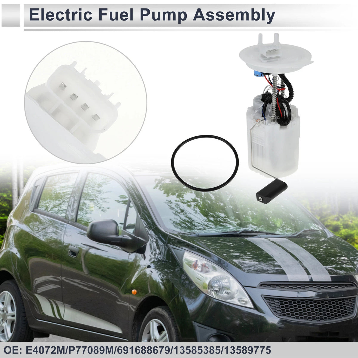 Fuel Pump Assembly L4 1.2L GAS for Chevrolet Spark (2013-2015)