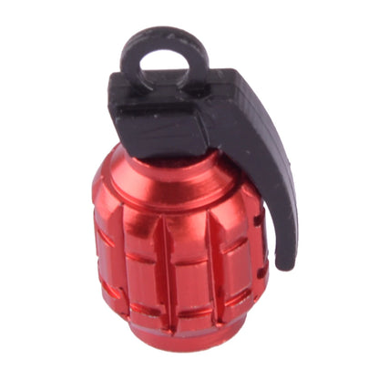 4 x Metal Grenade Bomb Tire Valve Stem Caps for Car Wheel Covers