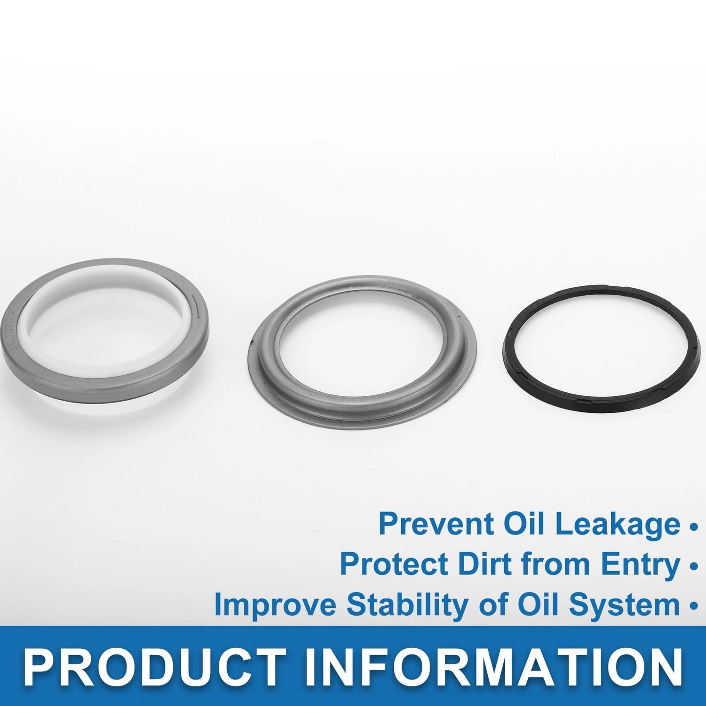 Front Crankshaft Oil Seal with Installer Tool Kit for Dodge 6B 4B Engine
