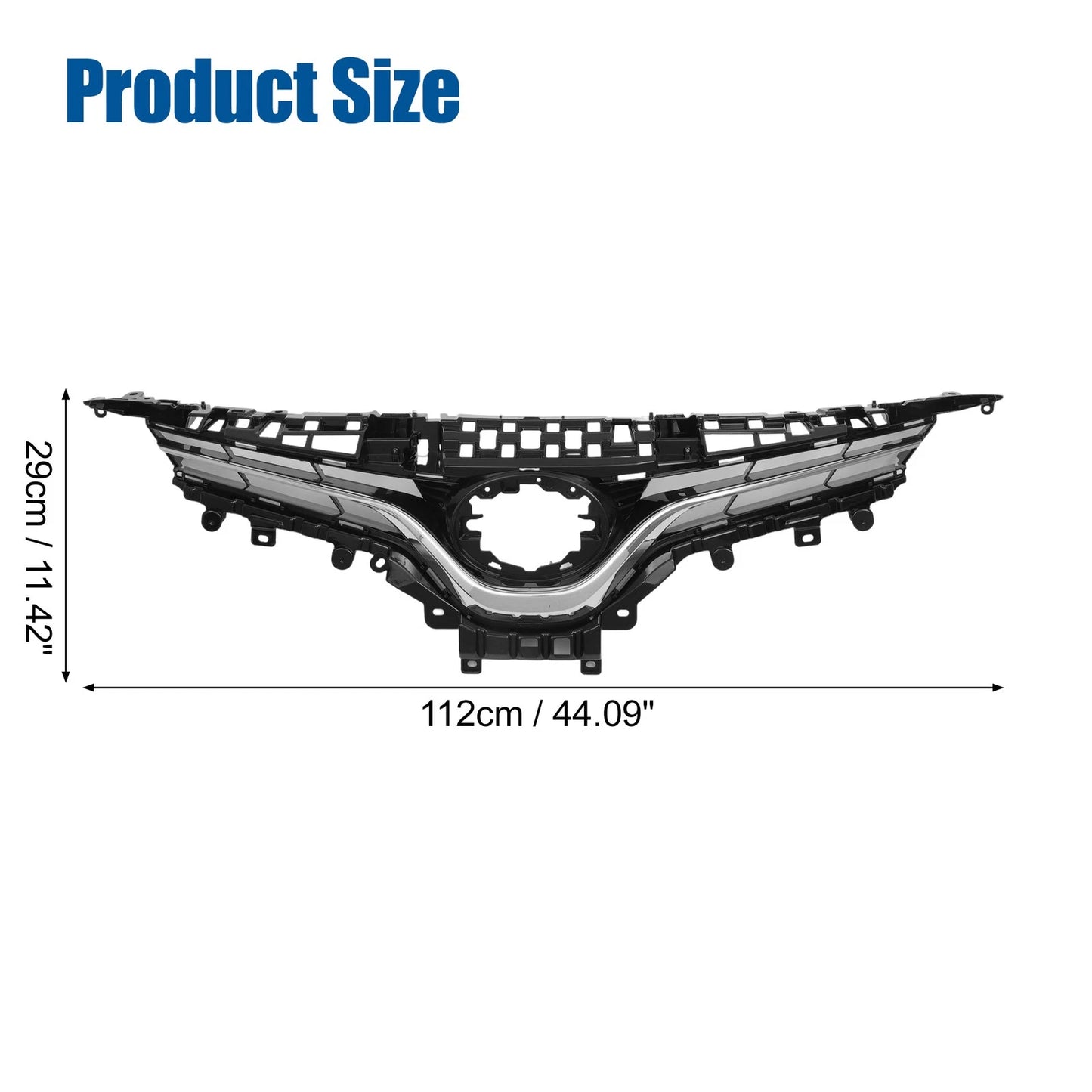 Front Bonnet Bumper Grille for Toyota Camry LE (2018-2020)