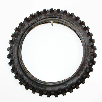 110/90-19 Rear Knobby Tire + Tube for PIT PRO Trail Dirt Bike