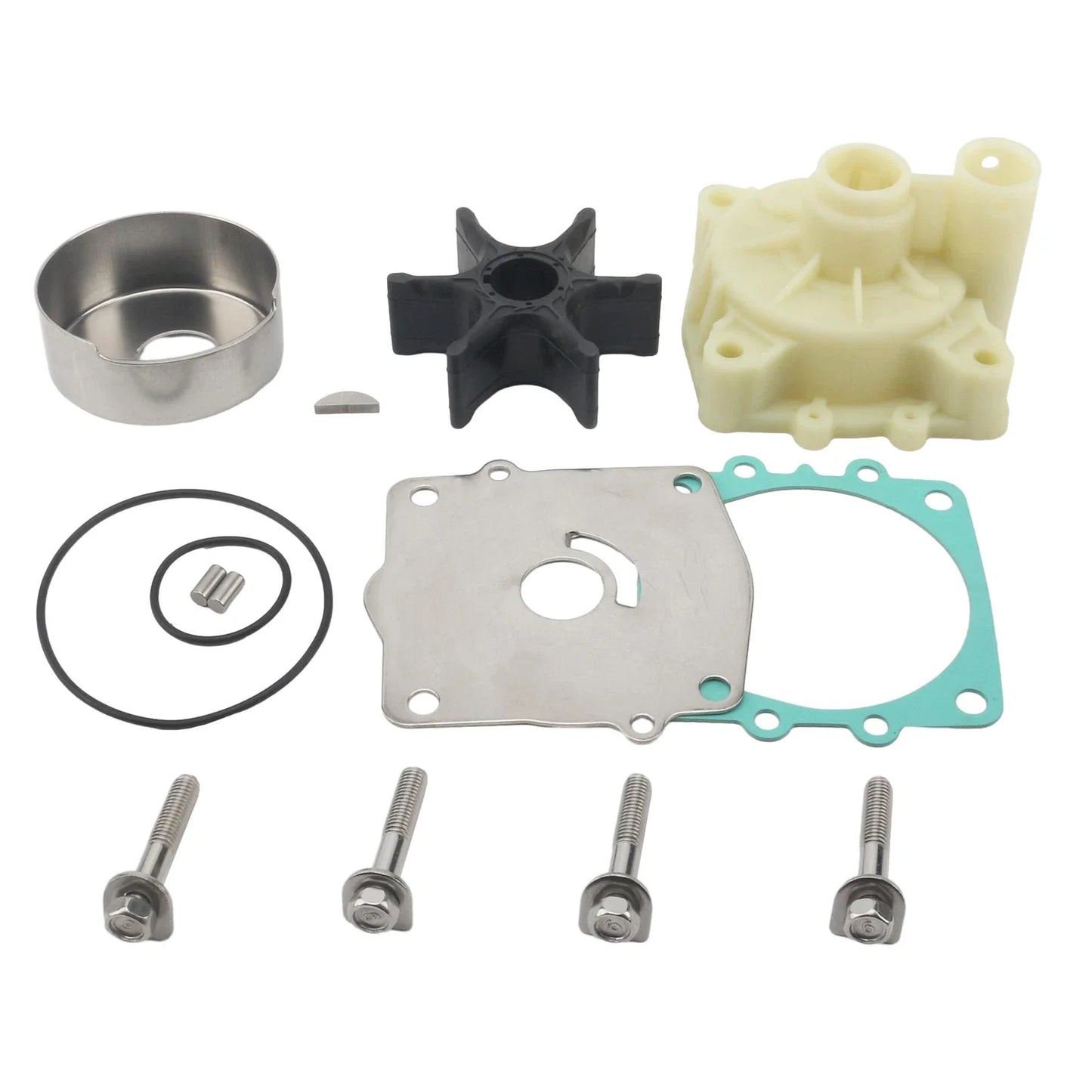 Water Pump Impeller Kit 115-130HP for Yamaha Outboard 2-Stroke Models