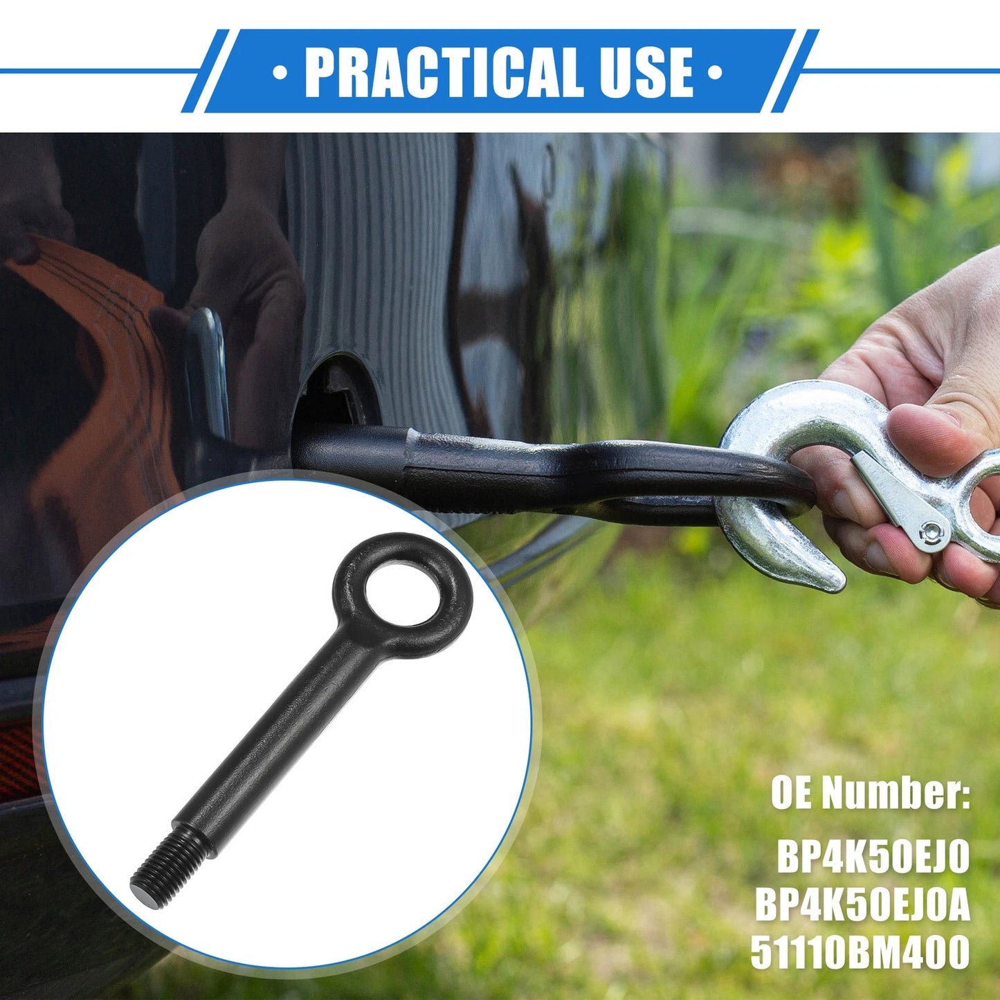 Tow Hook for Mazda 3 BK (2003-2008)