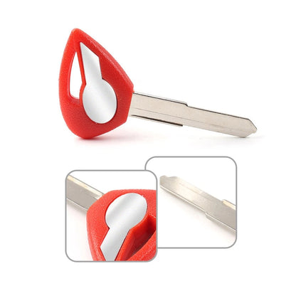 Red Blade Blank Ignition Key for Yamaha VStar XV1900 XVS1300 950 400