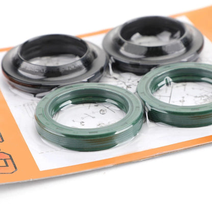 Fork Seal Ring Set with Dust Caps for Kawasaki KX80 KX850 Z750 (1980-2015)