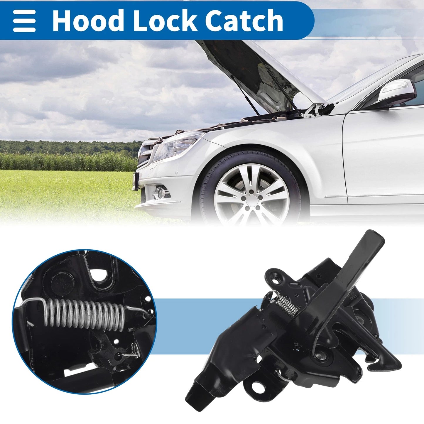 Hood Latch Assembly for Toyota COROLLA (2014–2019)