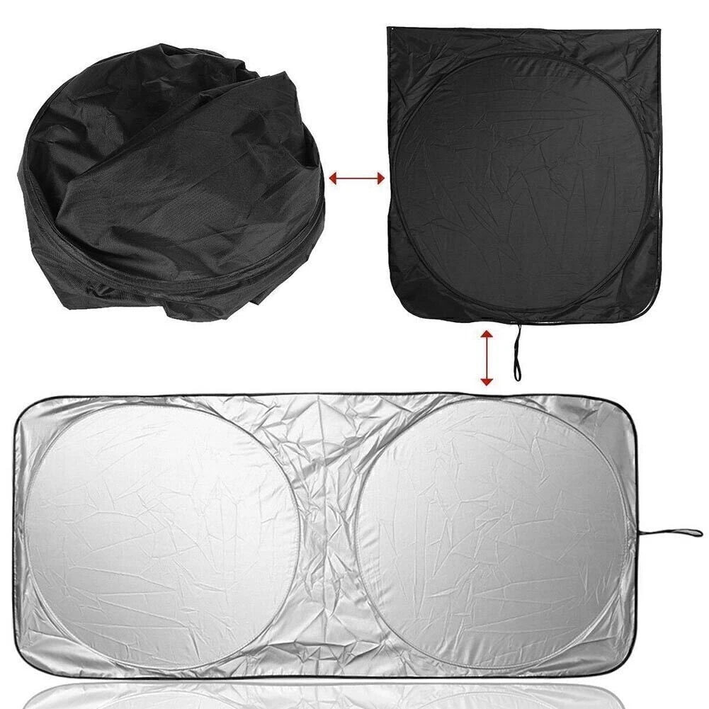 X-Large Front Windshield Sun Shade Visor Cover for Car (No Year Specified)