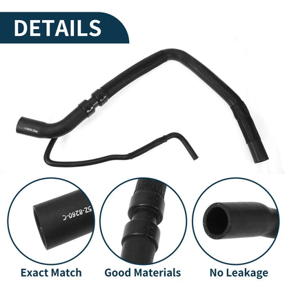 Upper Radiator Hose for Ford Explorer (2011-2019) - Rubber Water Tank Pipe 1 x