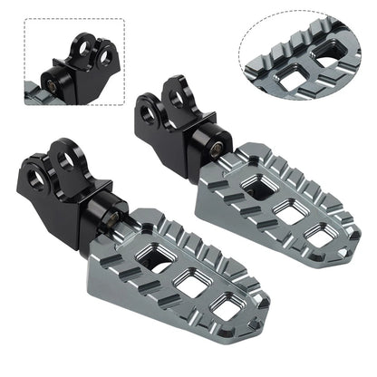 Front Grey Foot Pegs for Honda CMX 250 300 500 Trail 125 (2017-2024)