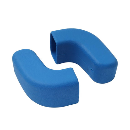 2 x Front Bumper Tow Hook Covers for Jeep Wrangler JK JL JT (2007-2023)