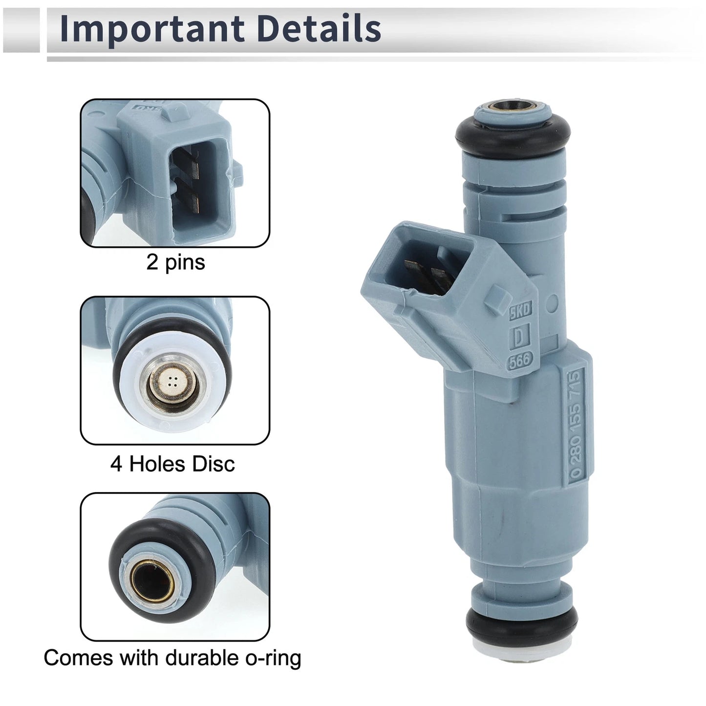 Fuel Injector 5.2L 5.9L for Dodge Durango (1996-1999)