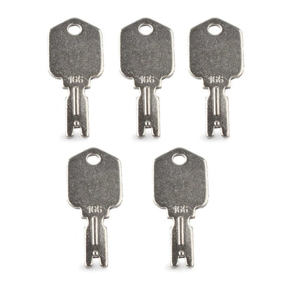 Hyster Forklift Ignition Keys 2 x 166, 1430, 186304, 51335040 for Hyster