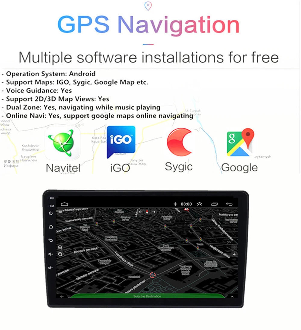 9" Android 13 Stereo Radio GPS Navigation Head Unit for SAAB 9-3 (2007-2011)