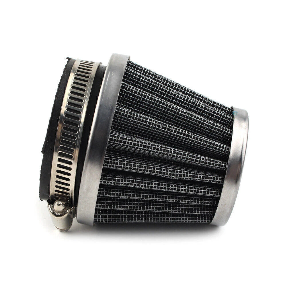 50mm Universal Motorcycle Air Filter for Honda Yamaha Suzuki ATV Dirt Bike