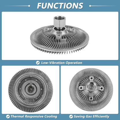 Engine Cooling Fan Clutch for Jeep Wrangler 3.8L V6 (2007-2011)