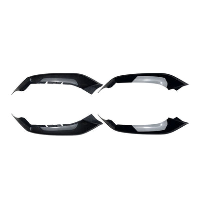 Front Bumper Splitter Lip Canard for BMW 5 Series G30 G31 G38 M Sport (2017-2020)