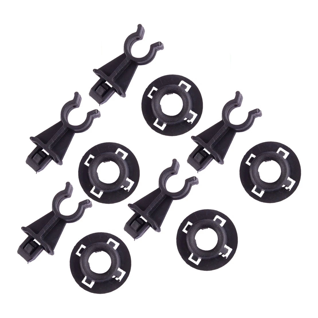 10x Hood Rod Retainer Clips for Nissan Dualis J10, Pathfinder R51 (2007-2013)